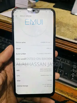 Honor 9X Lite 128 GB Black