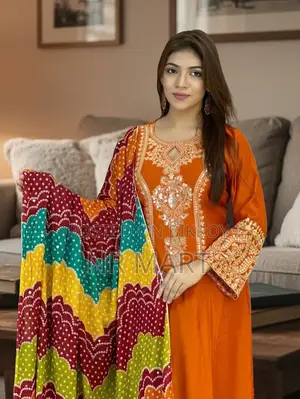 Premium Linen Sequence Three-Piece Set