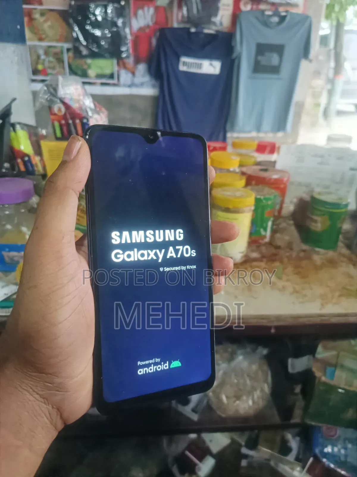 Samsung Galaxy A70s 128 GB Blue