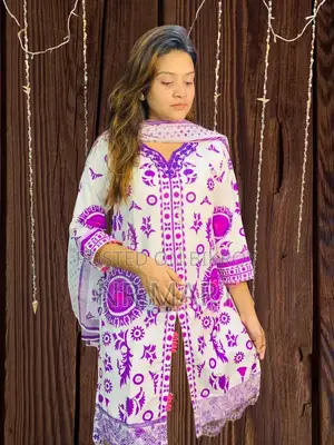 Premium Cotton Skin Print Three-Piece