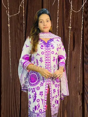 Premium Cotton Skin Print Three-Piece