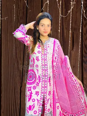 Premium Cotton Skin Print Three-Piece