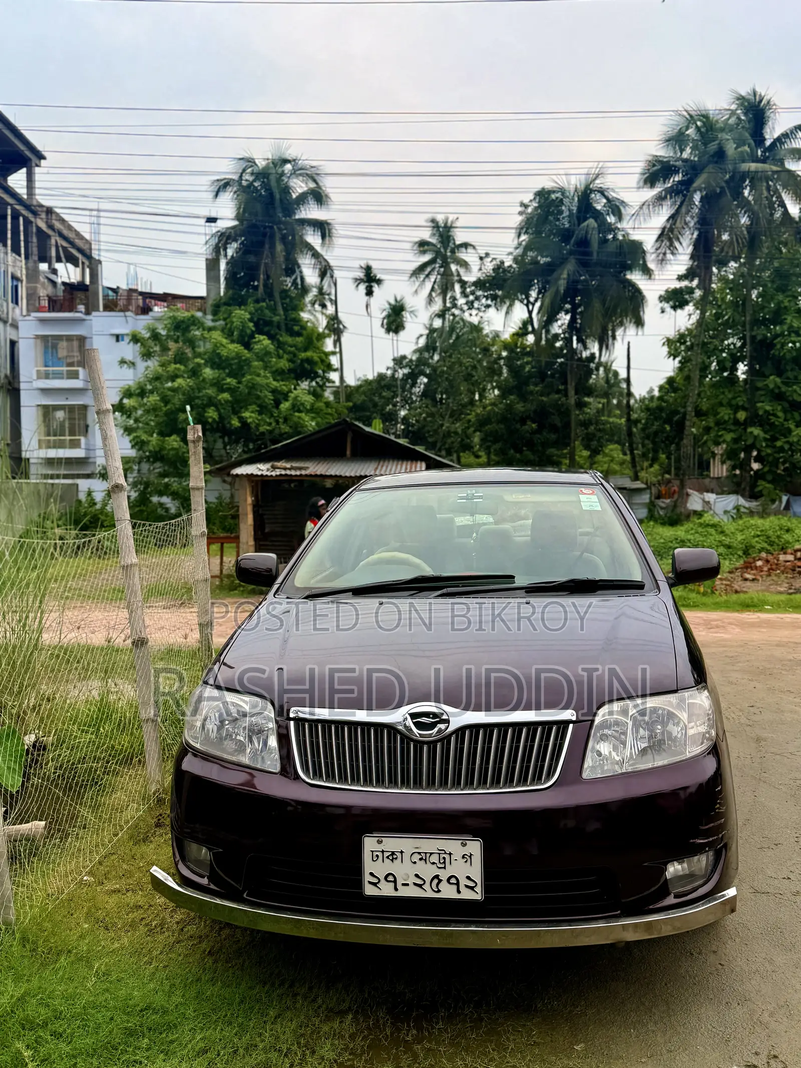 Toyota Corolla Sedan Automatic 2004 Burgundy