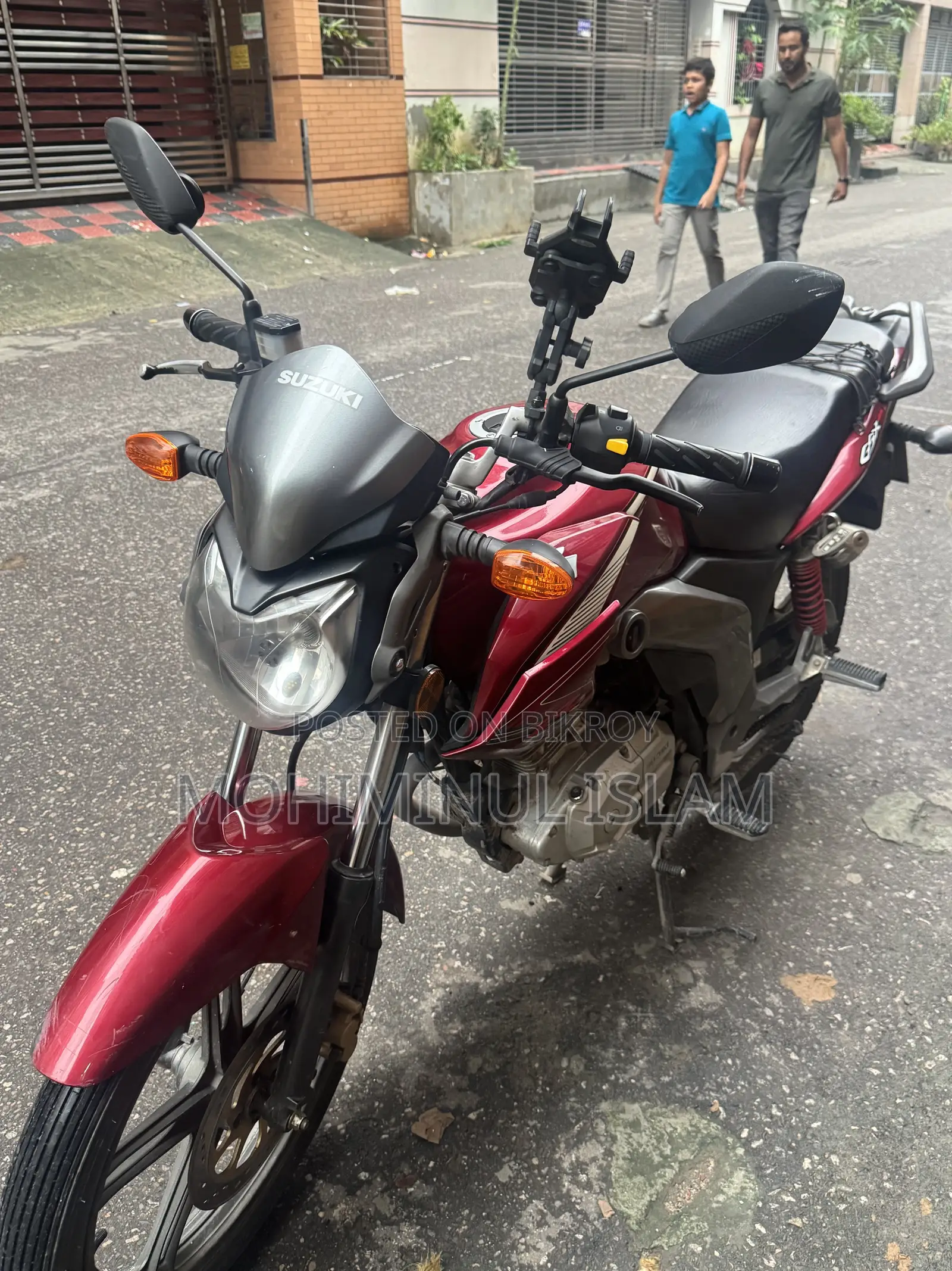 সুজুকি জিএসএক্স ১২৫ ২০২২ লাল