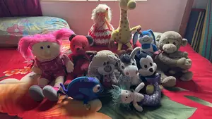 Imported Fur Dolls
