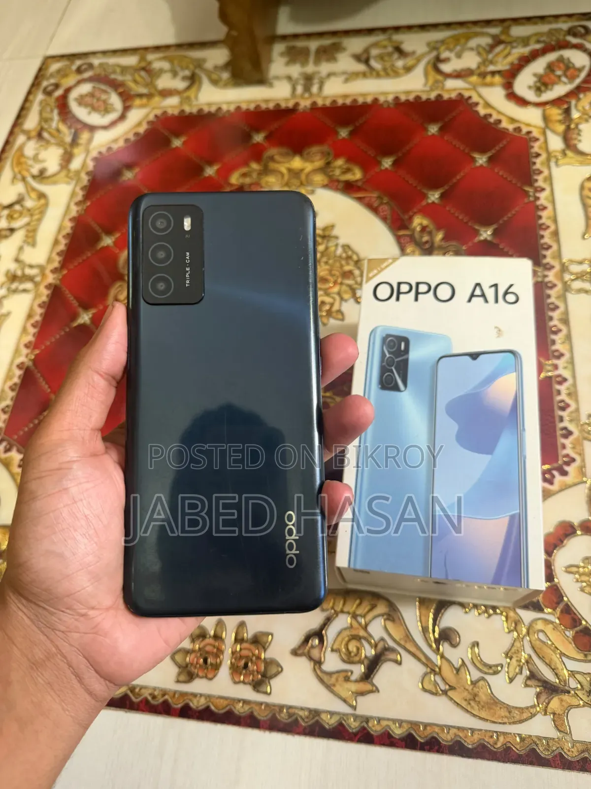 Oppo A16 64 GB Black