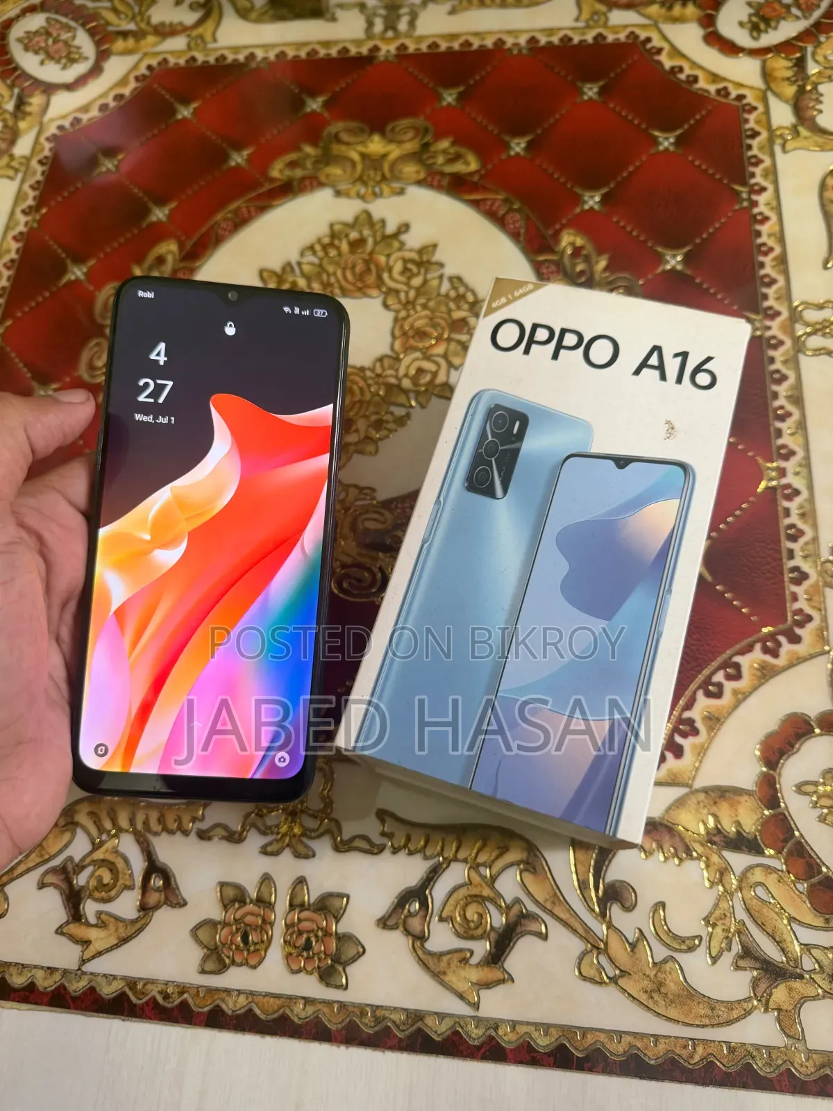 Oppo A16 64 GB Black