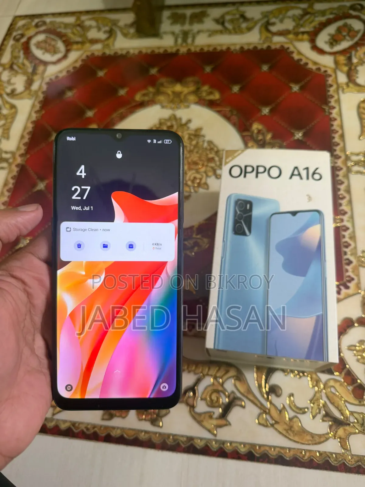 Oppo A16 64 GB Black