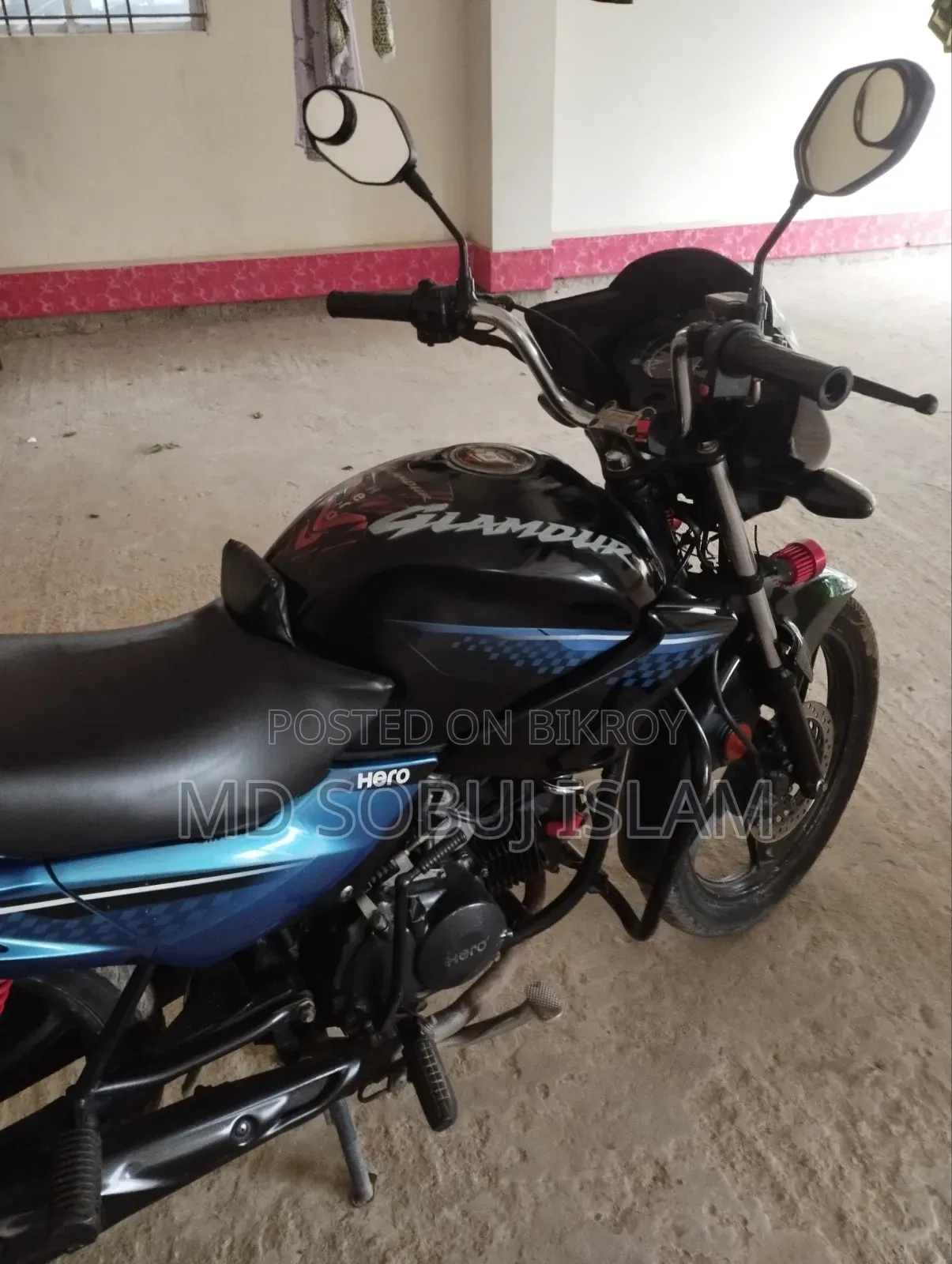 হিরো গ্ল্যামার বিএস৩ ২০১৮ কালো
