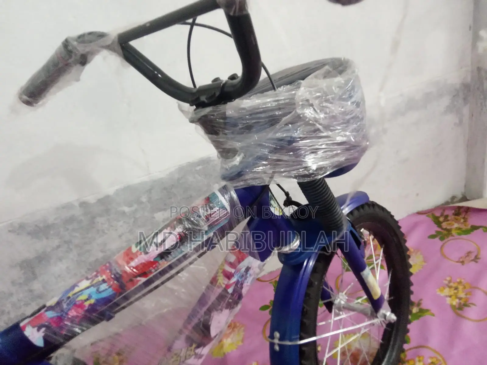 Blue 12 Size Baby Cycle for 2 to 5 Years