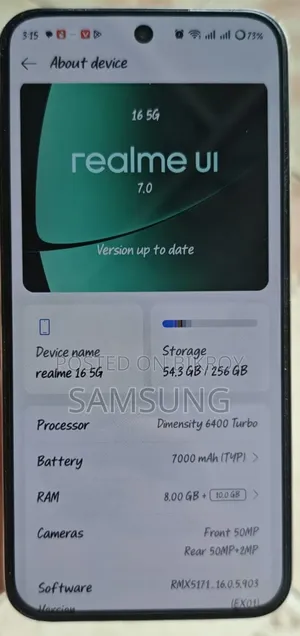 Realme 16 256 GB White