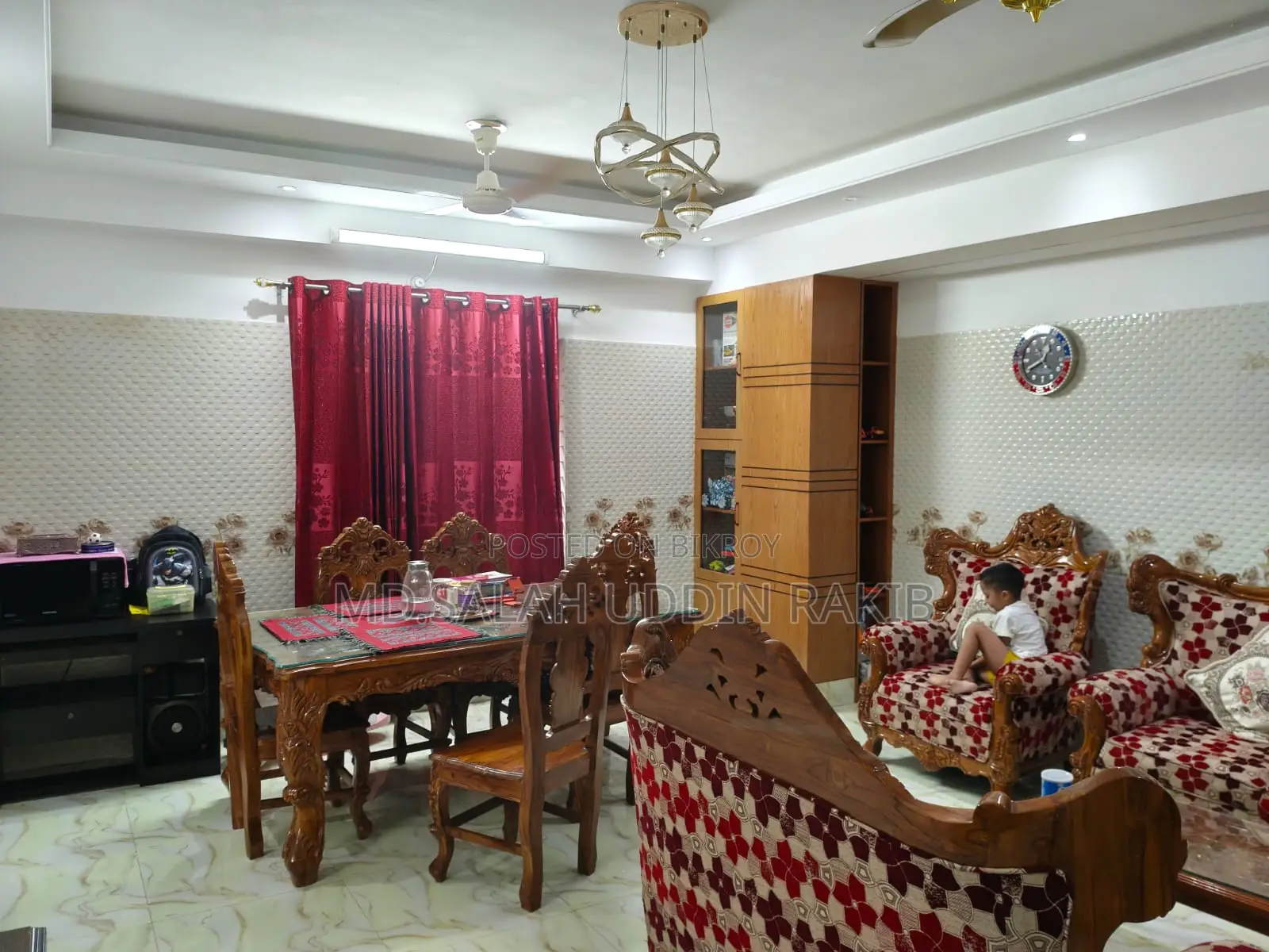Furnished 3-bedroom Apartment in Mirpur for Sale