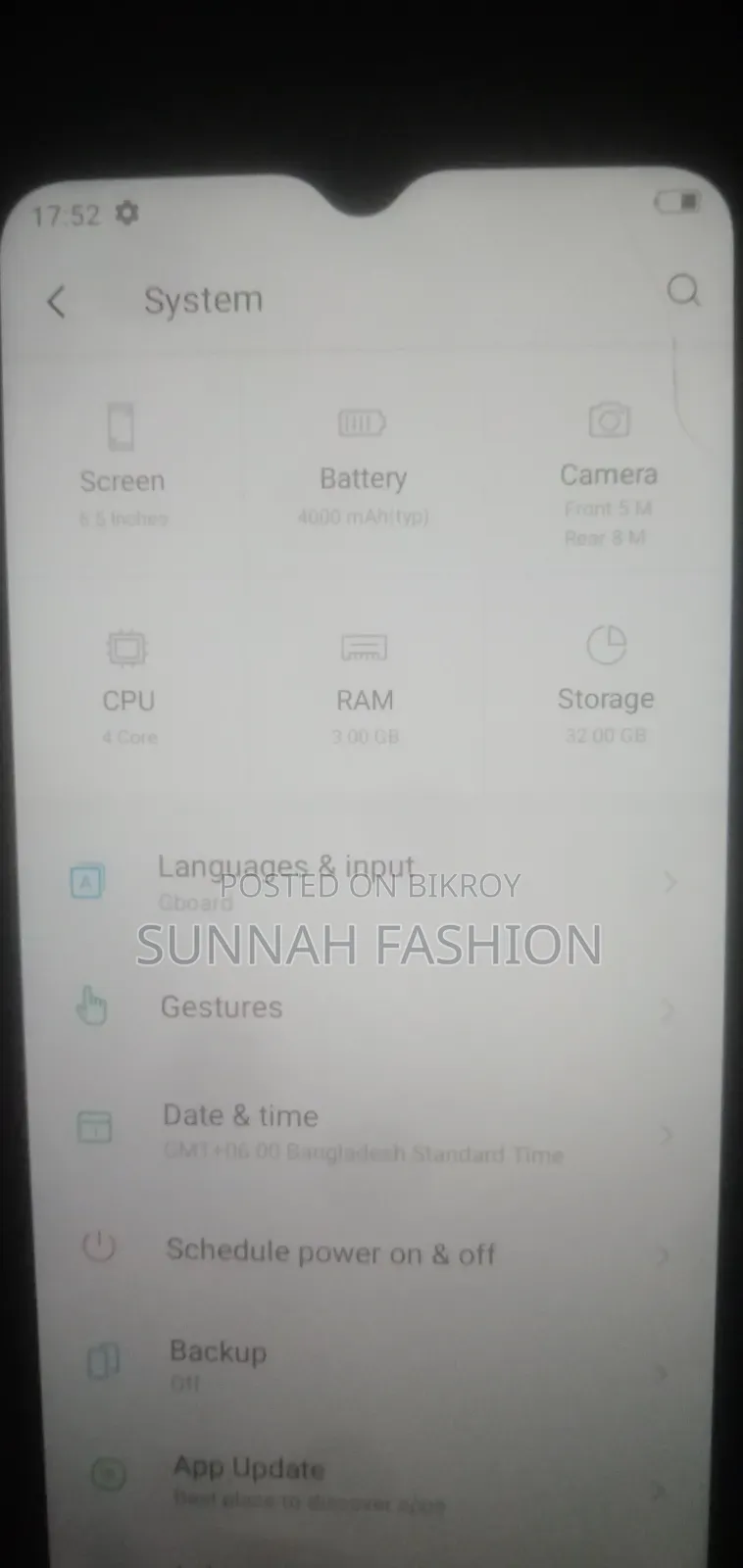 Itel Vision 1 Pro 32 GB Blue