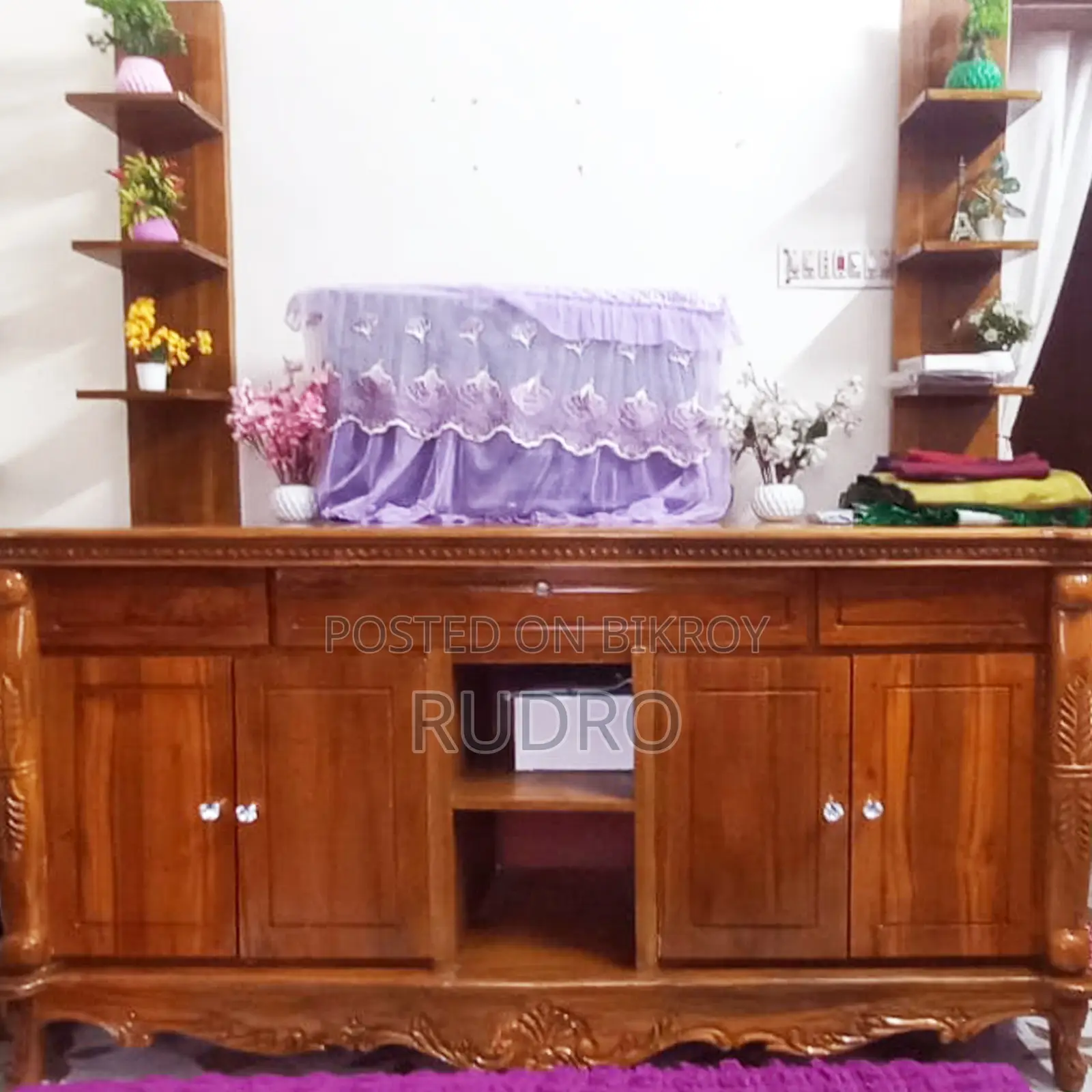 Original Teak Wood TV Cabinet