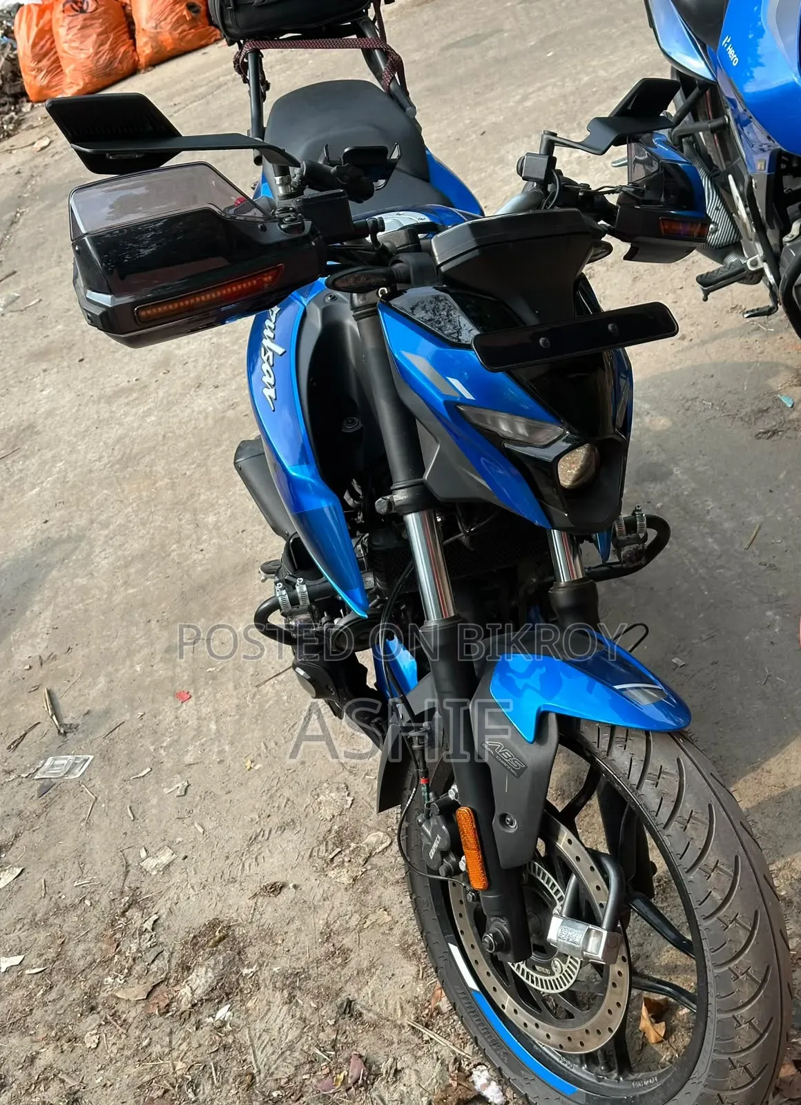 মোটরসাইকেল টেকসই হ্যান্ড গার্ড