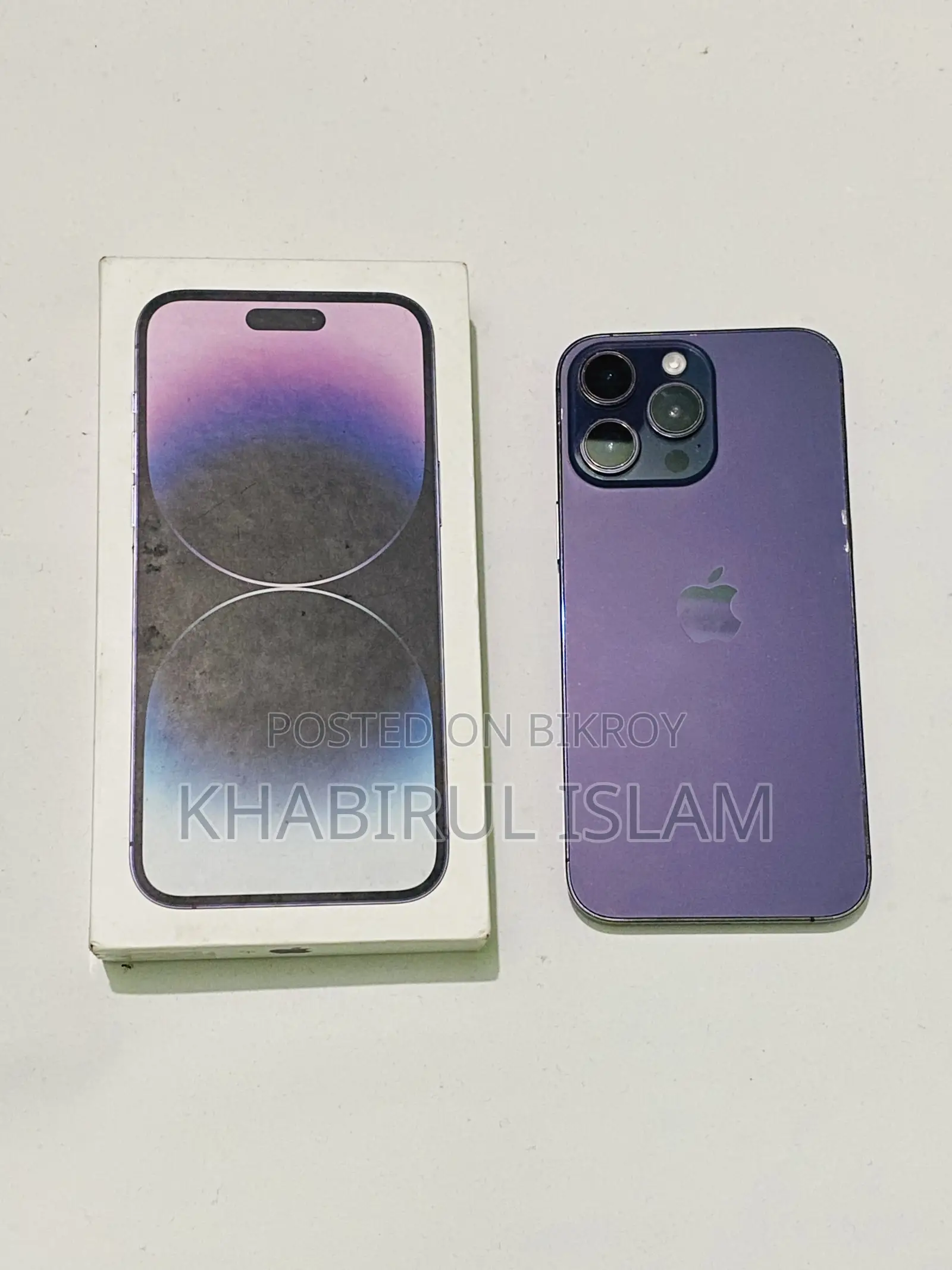 অ্যাপল আইফোন ১৪ প্রো ম্যাক্স ১২৮ জিবি পার্পল