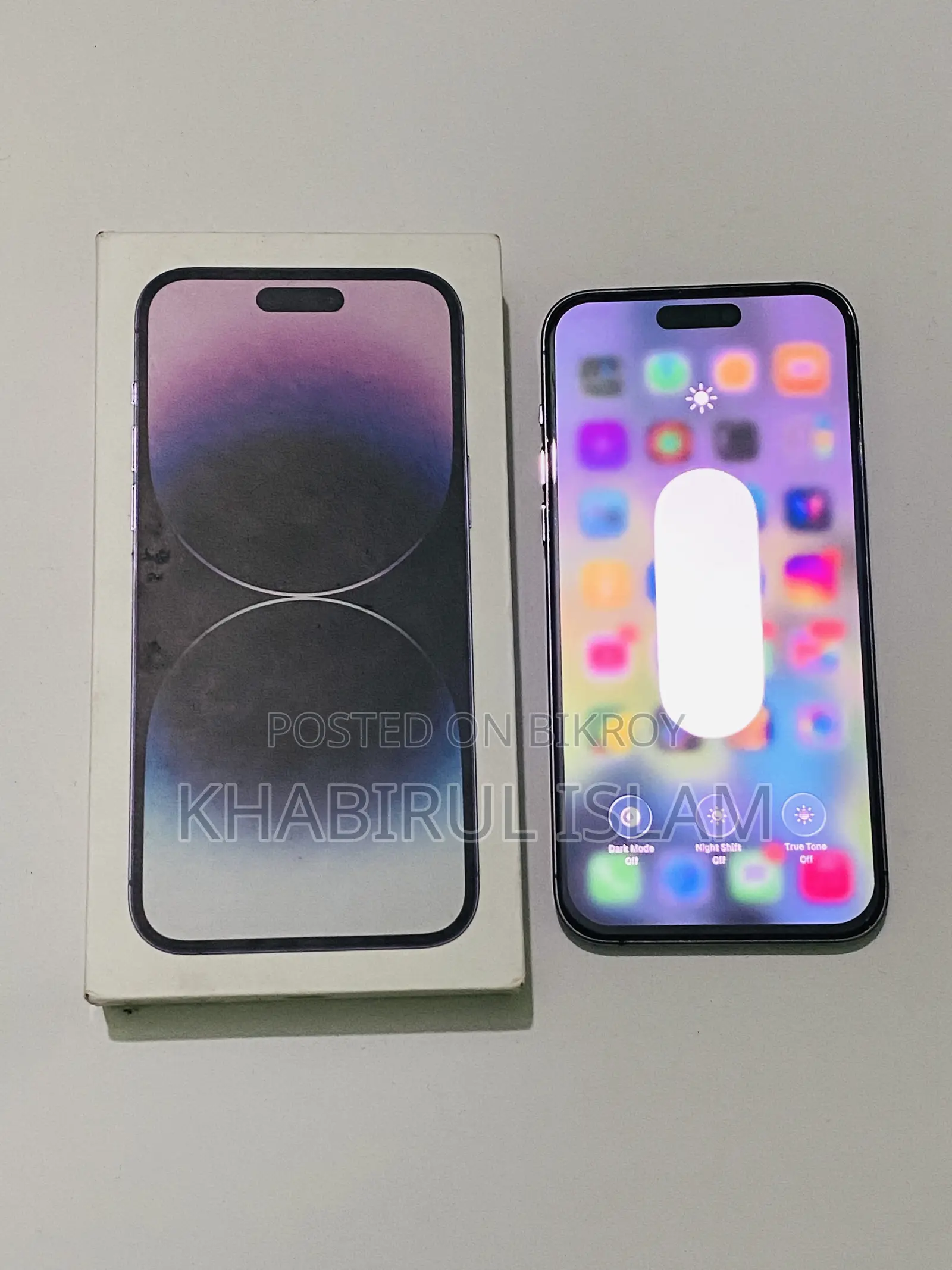 অ্যাপল আইফোন ১৪ প্রো ম্যাক্স ১২৮ জিবি পার্পল