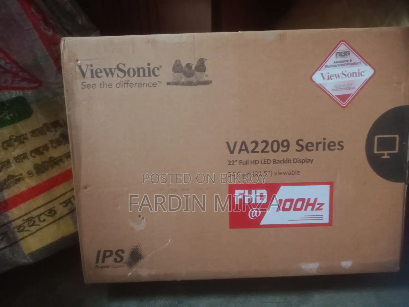 Viewsonic Va2209-H 22" 1080p 100hz Ips Monitor