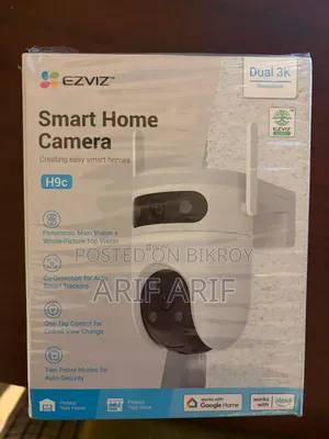 Hikvision Ezviz H9c Smart Home Camera Dual Lens Camera 128gb Memory