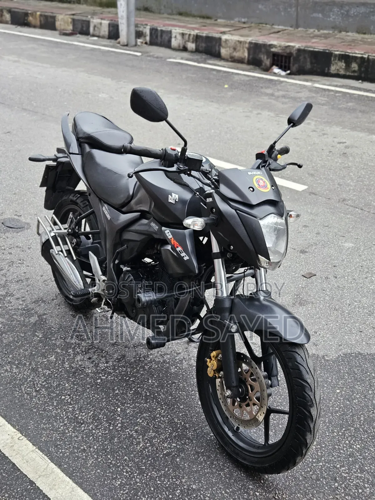 Suzuki Gixxer Monotone 2024 Black