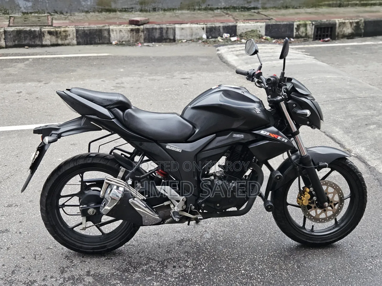 Suzuki Gixxer Monotone 2024 Black