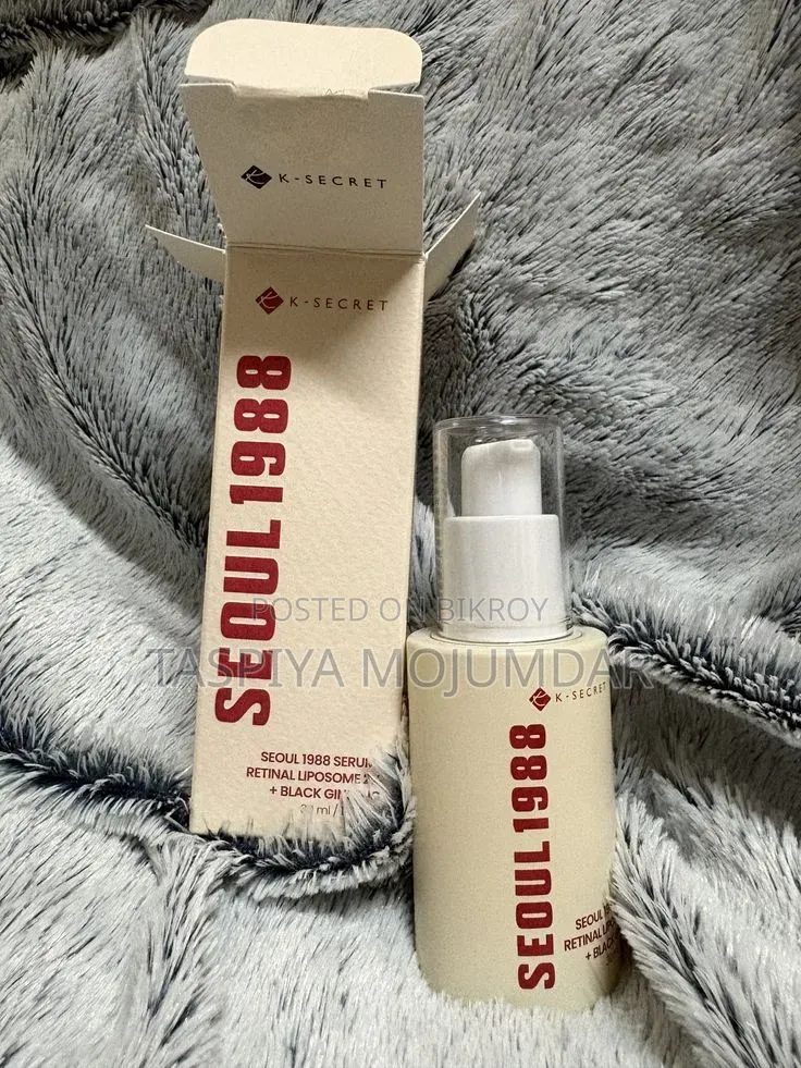 K-Secret Seoul 1988 Serum: Retinal Liposome 2% + Black Ginseng 30 Ml
