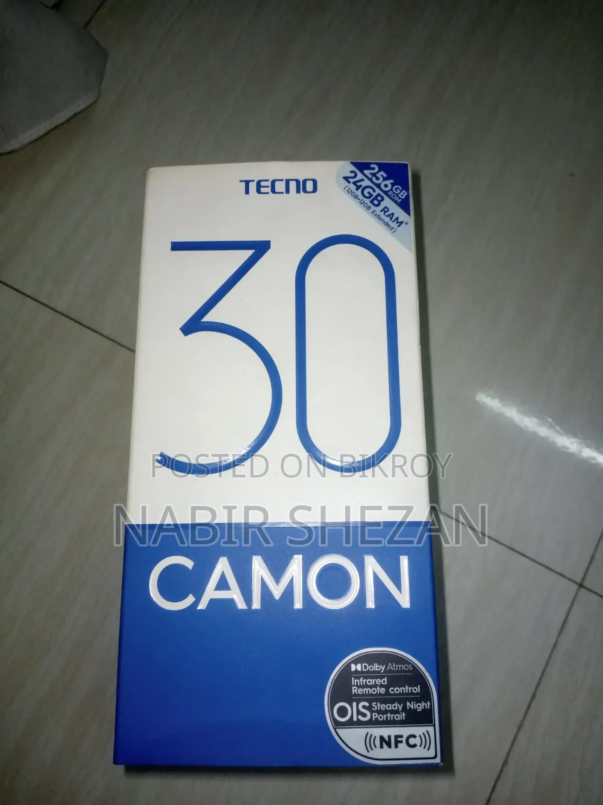 Tecno Camon 30 256 GB Black
