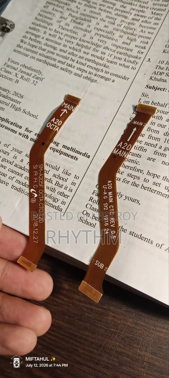 স্যামসাং এ২০ ফ্লেক্স ক্যাবল অথেনটিক ১০০%