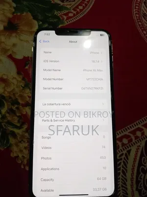 Apple iPhone XS Max 64 GB White