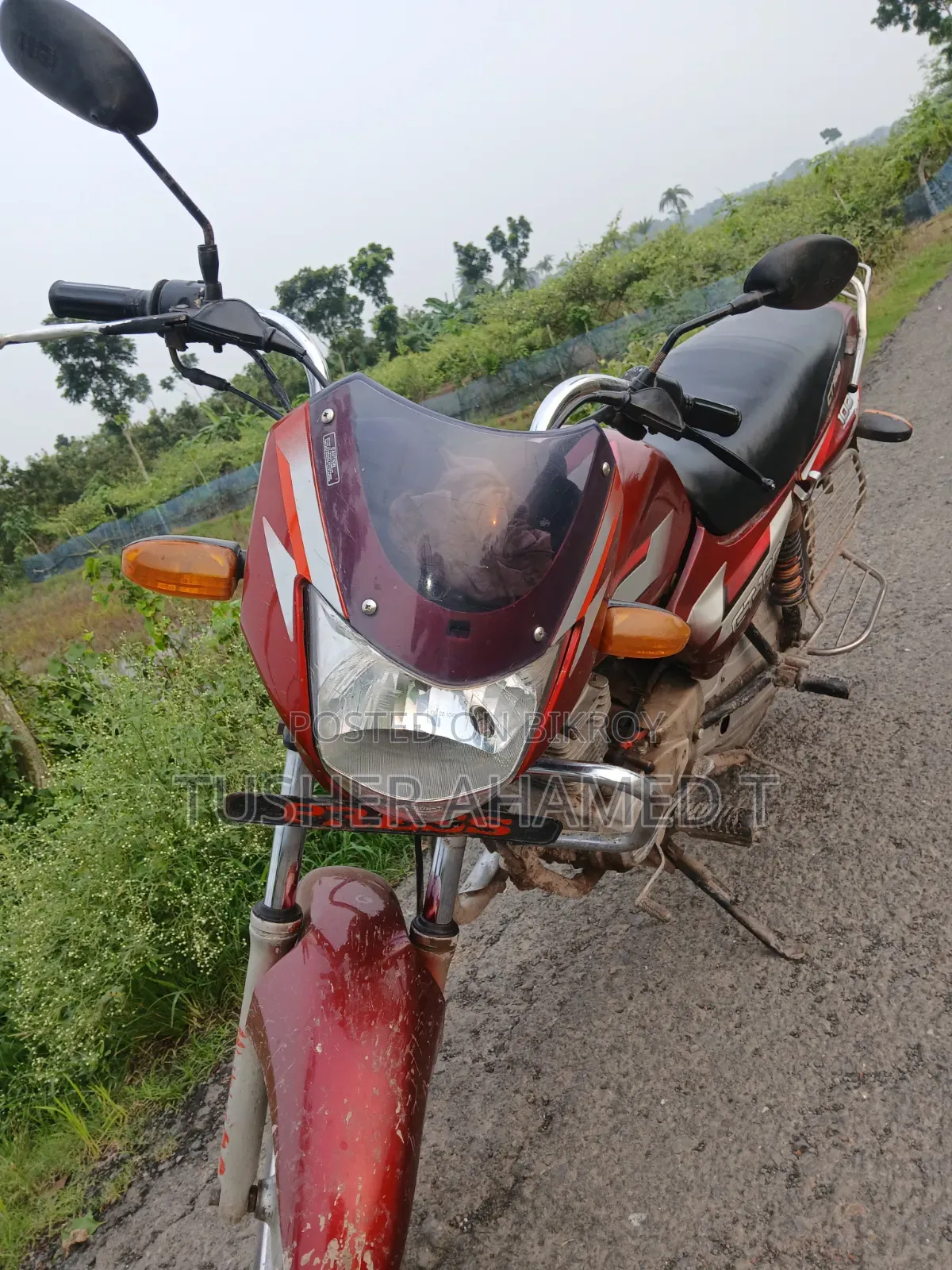 বাজাজ সিটি ১০০ ২০১৫ রেড