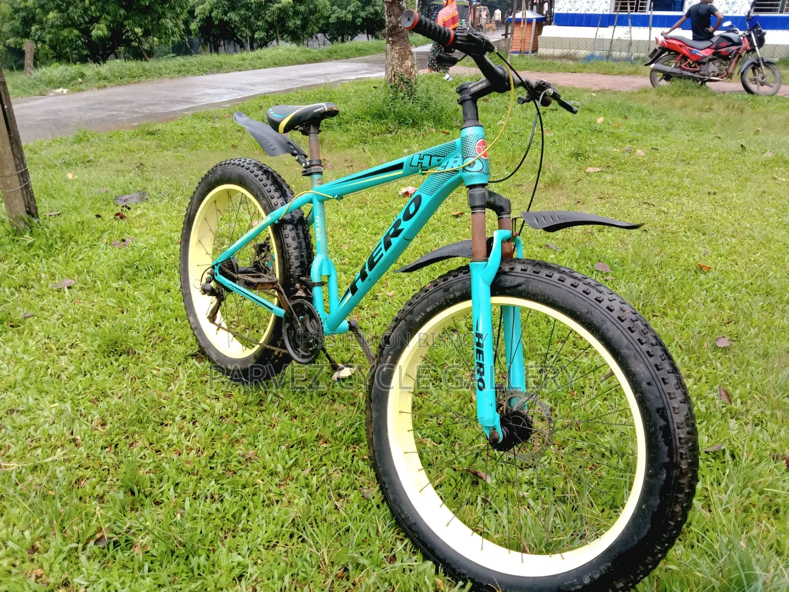 Hero 26-inch Fat Bike Full Serviced – Complete Working Gears | 9,500 BDT