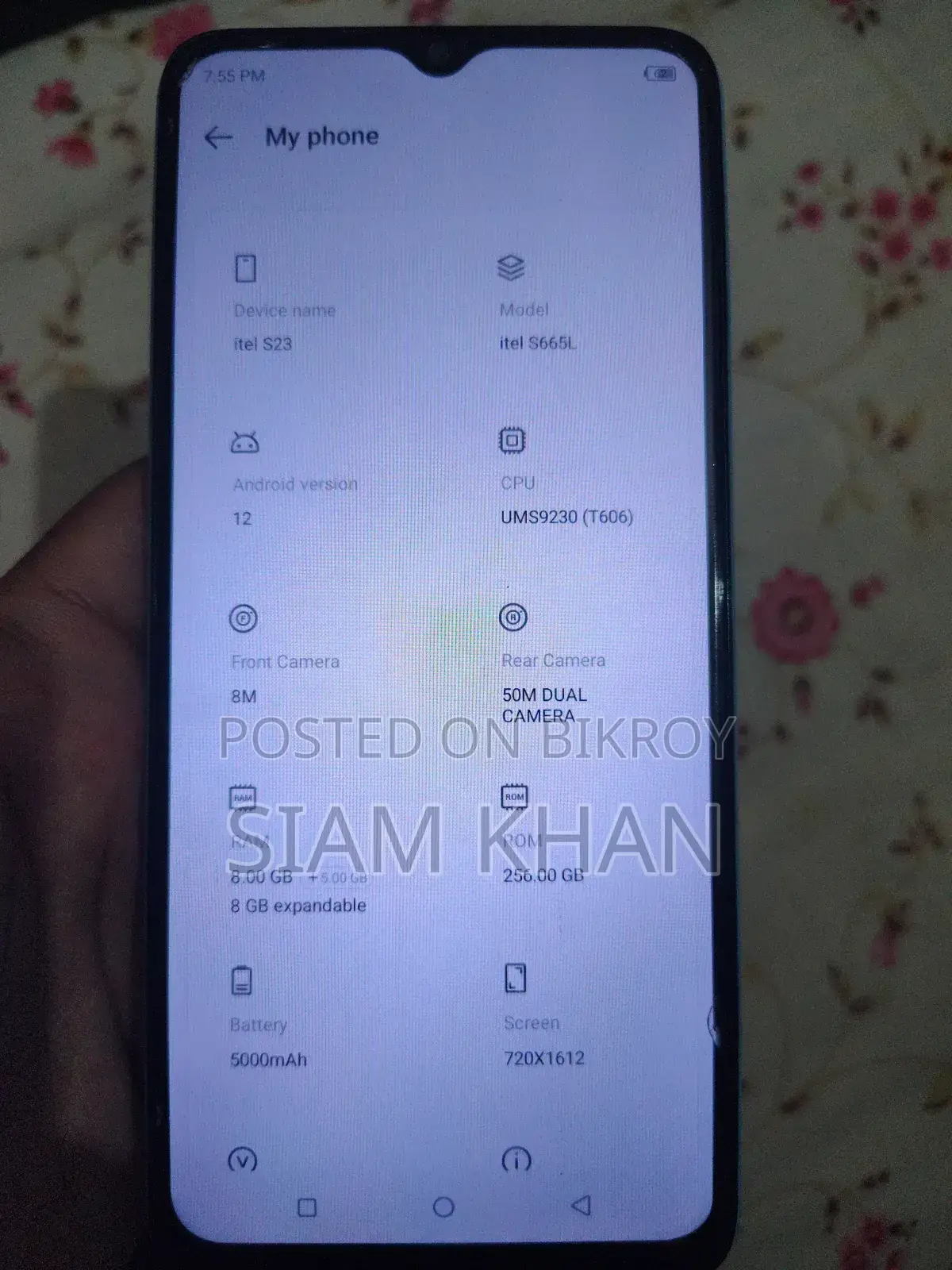Itel S23 256 GB