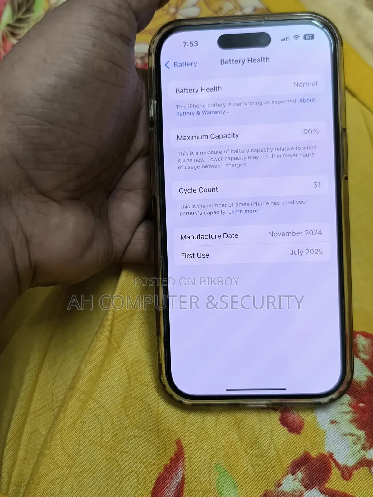 Apple iPhone 15 128 GB Blue