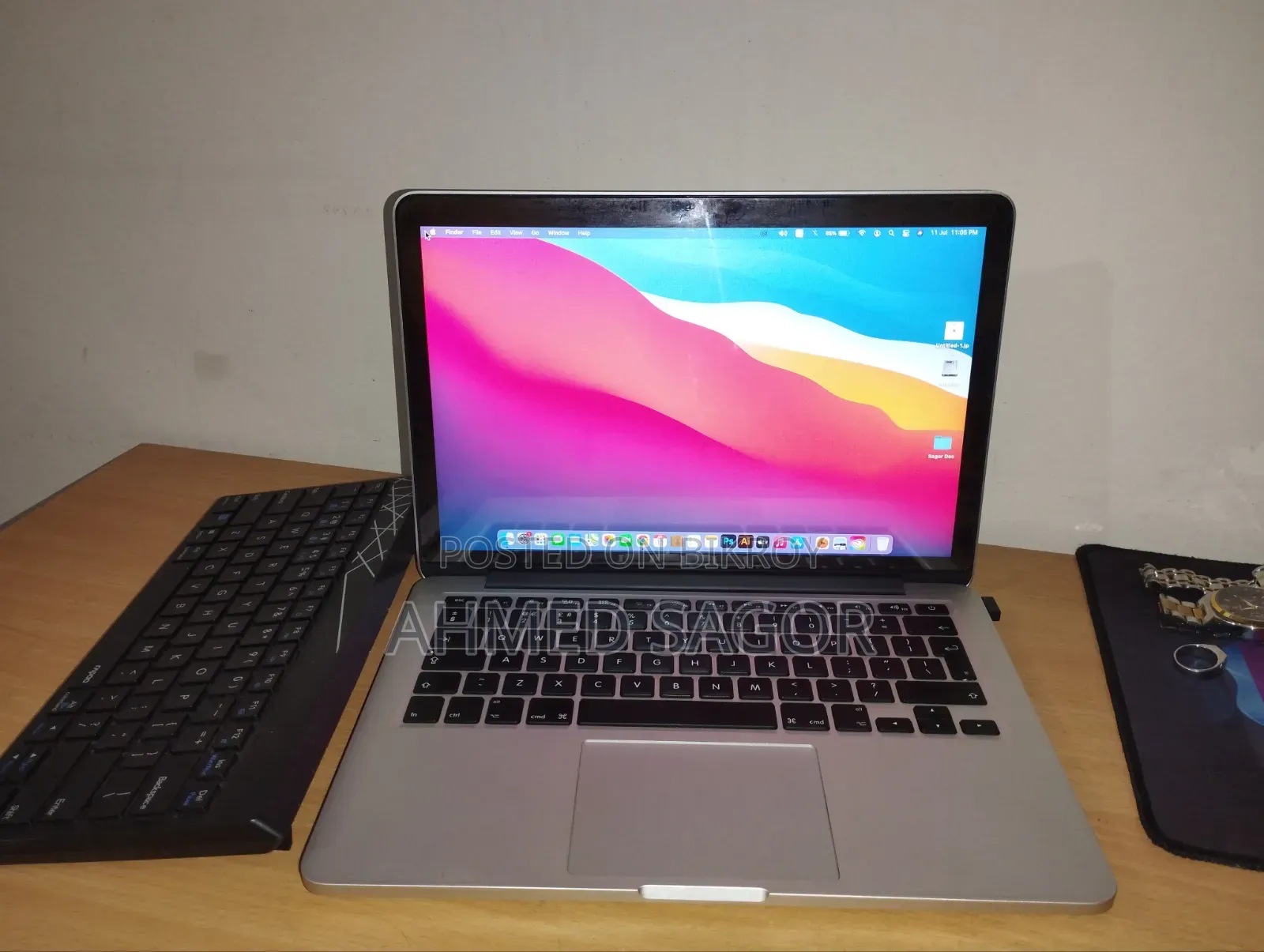Laptop Apple MacBook Pro 2014 8GB Intel Core I5 SSD 128GB