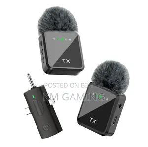 F11-2 (3 in 1)Collar Wireless Dual Microphone Type C Supported