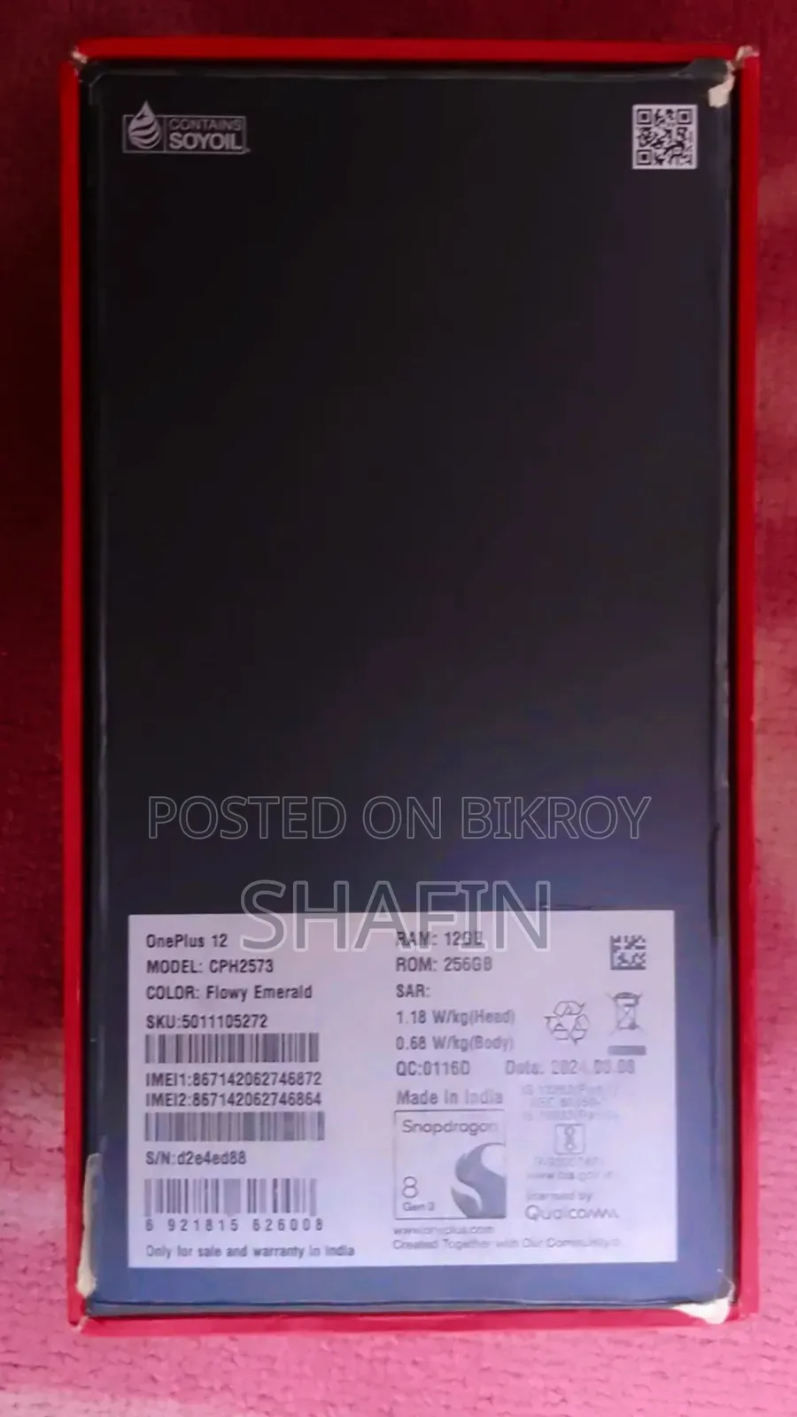 OnePlus 12 256 GB Green