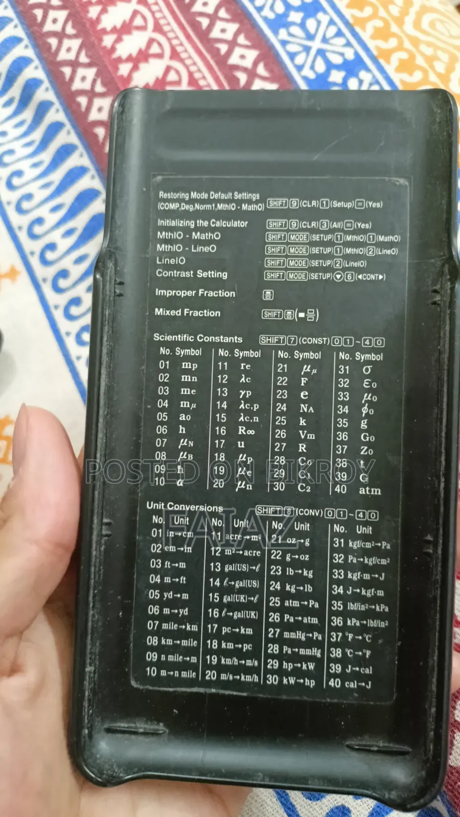 Fx-991 Es Plus Calculator Original