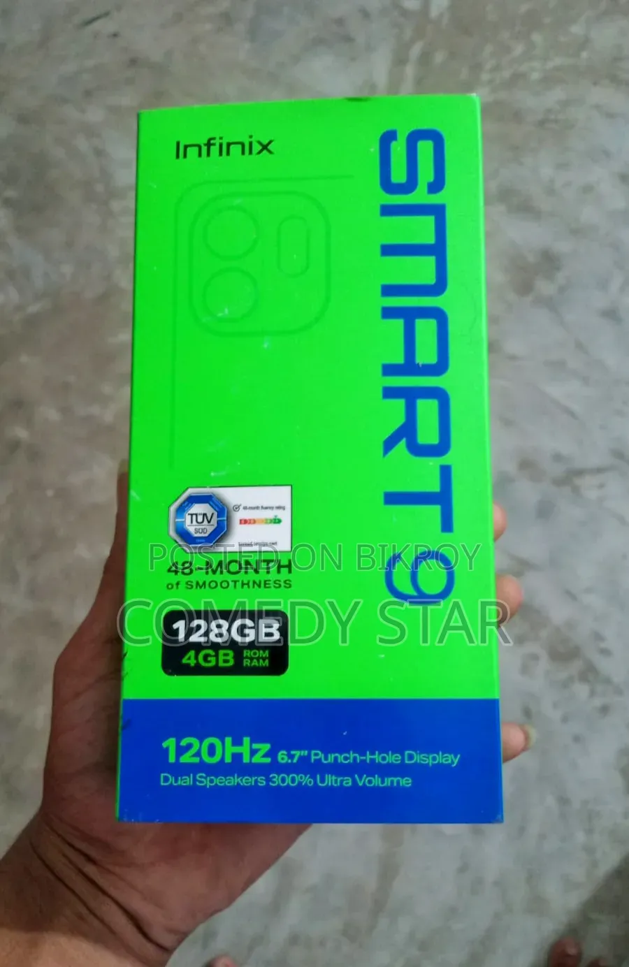Infinix Smart 10 128 GB Black
