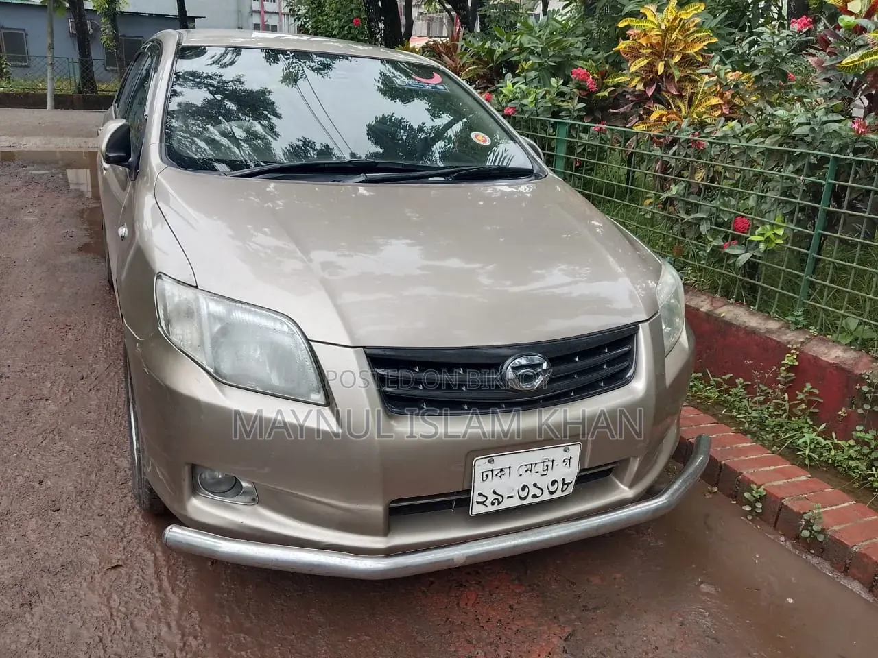 Toyota Axio 1.5 X 4WD 2007 Brown