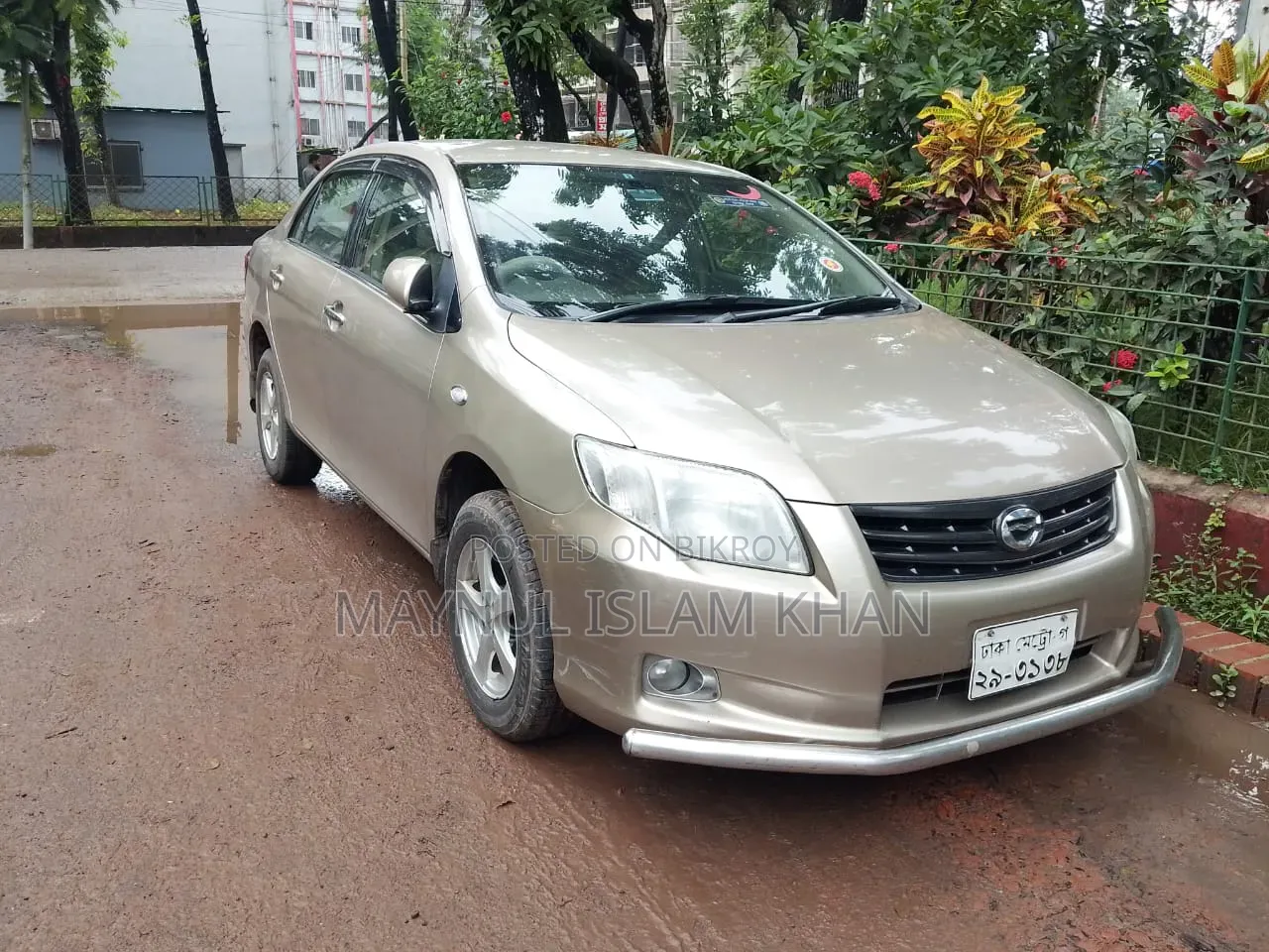 Toyota Axio 1.5 X 4WD 2007 Brown