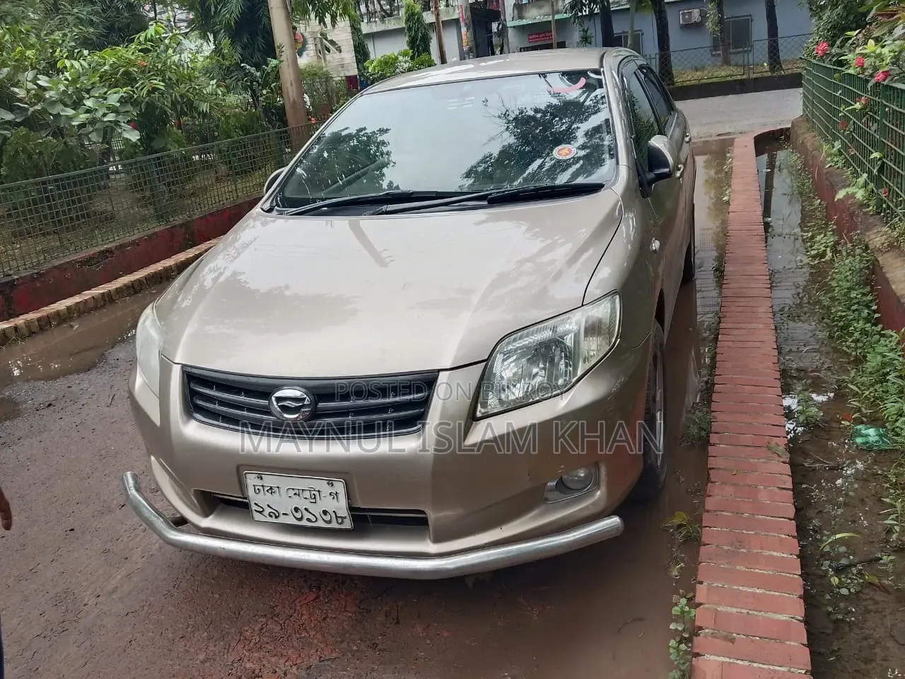 Toyota Axio 1.5 X 4WD 2007 Brown