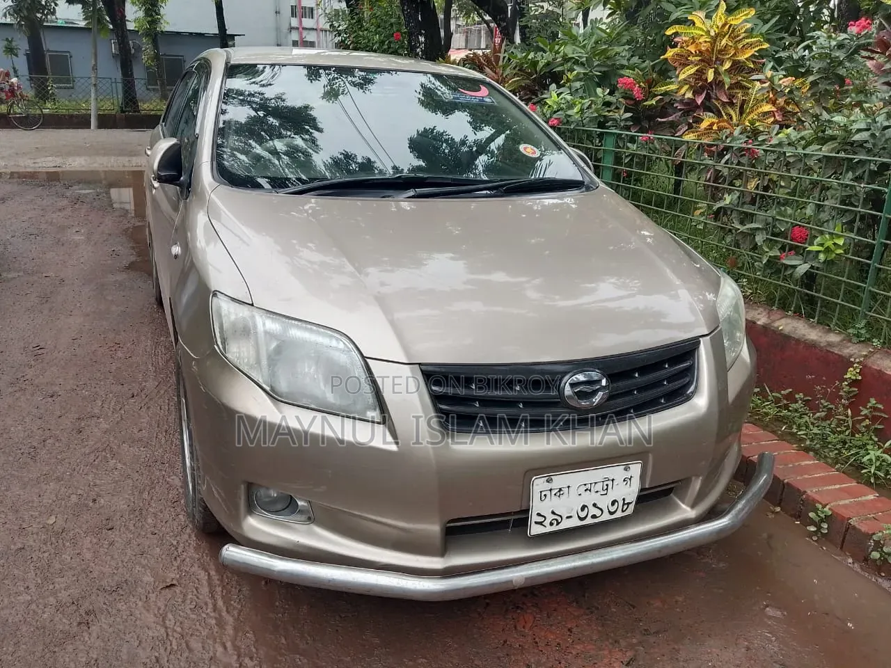 Toyota Axio 1.5 X 4WD 2007 Brown