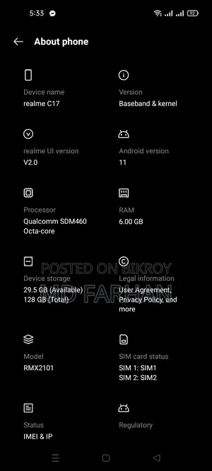 Xiaomi Redmi 4 GB Blue