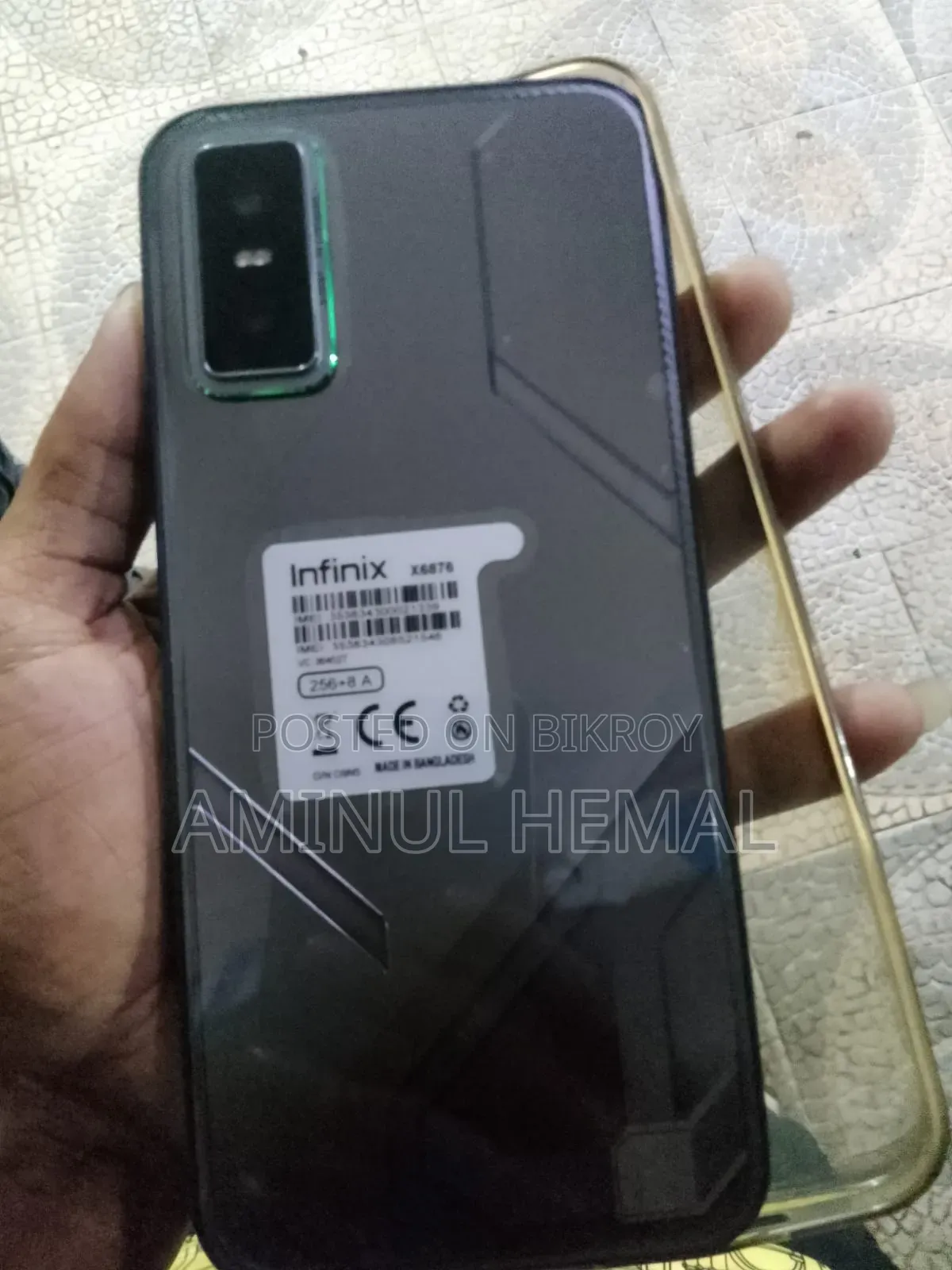 Infinix GT 30 5G ২৫৬ জিবি কালো