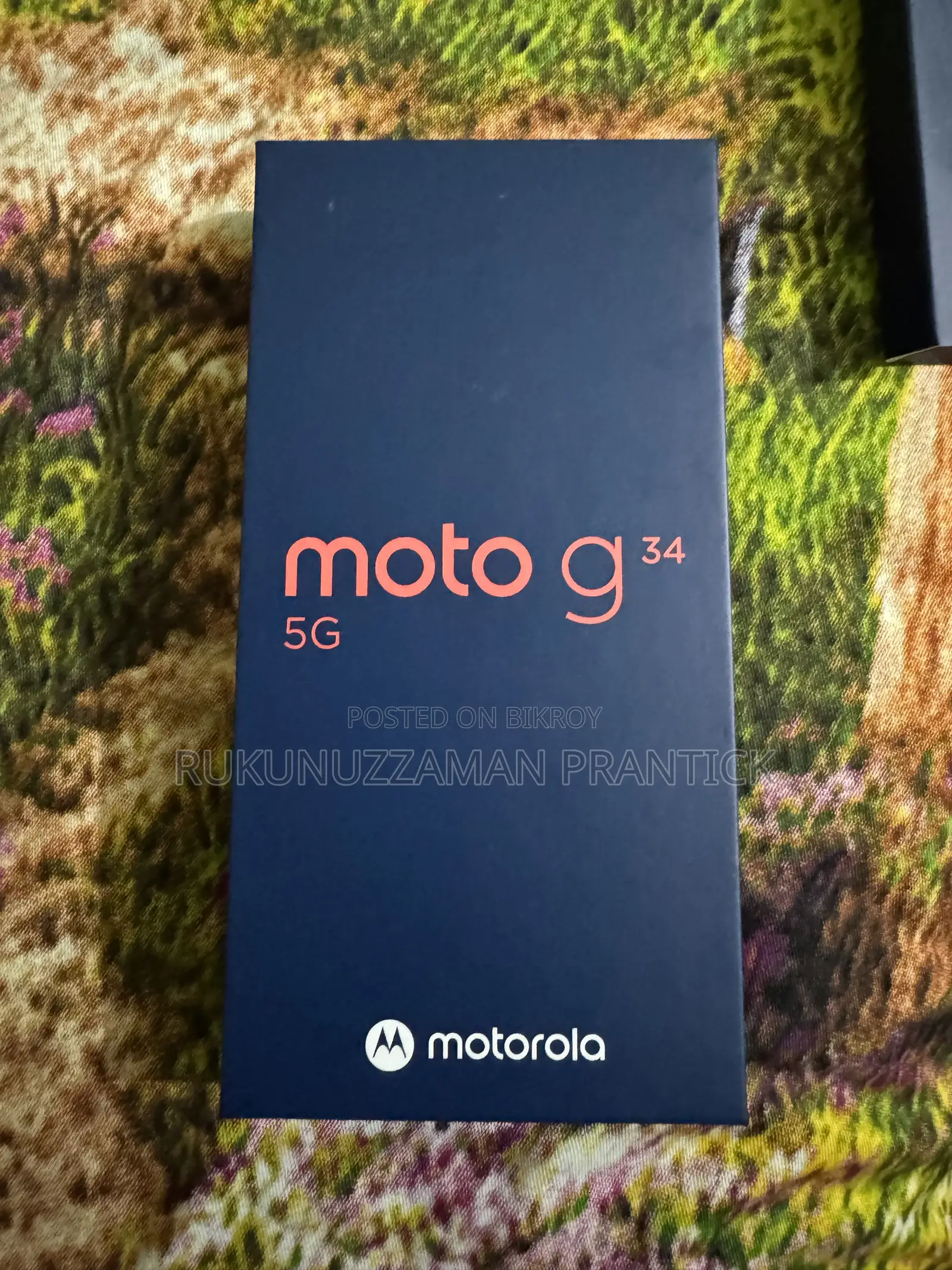 Motorola G34 5G ১২৮ জিবি কালো
