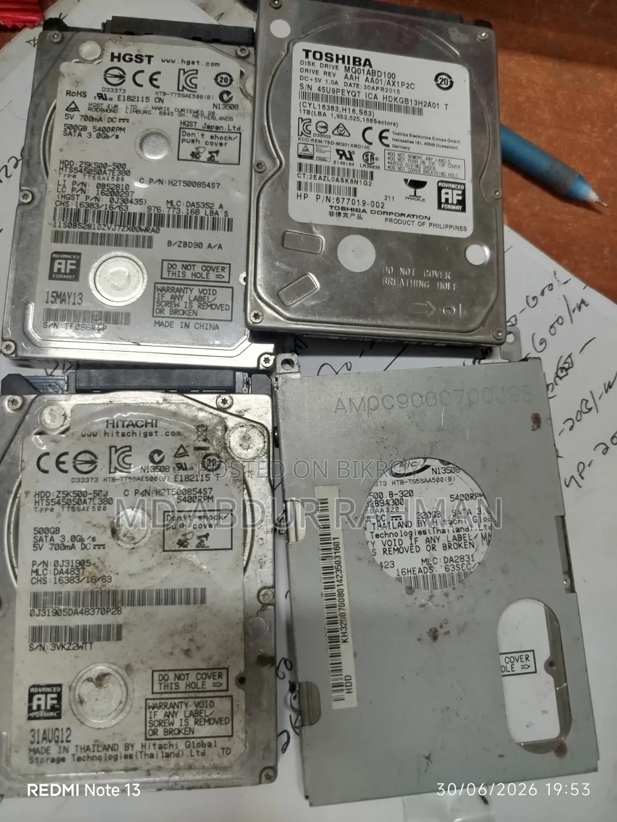 Hard Disk For Dekstop