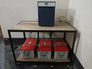 Luminous Optimus 3800+ With 3 Rahimafrooz 200ah 12v Tubular Batteries
