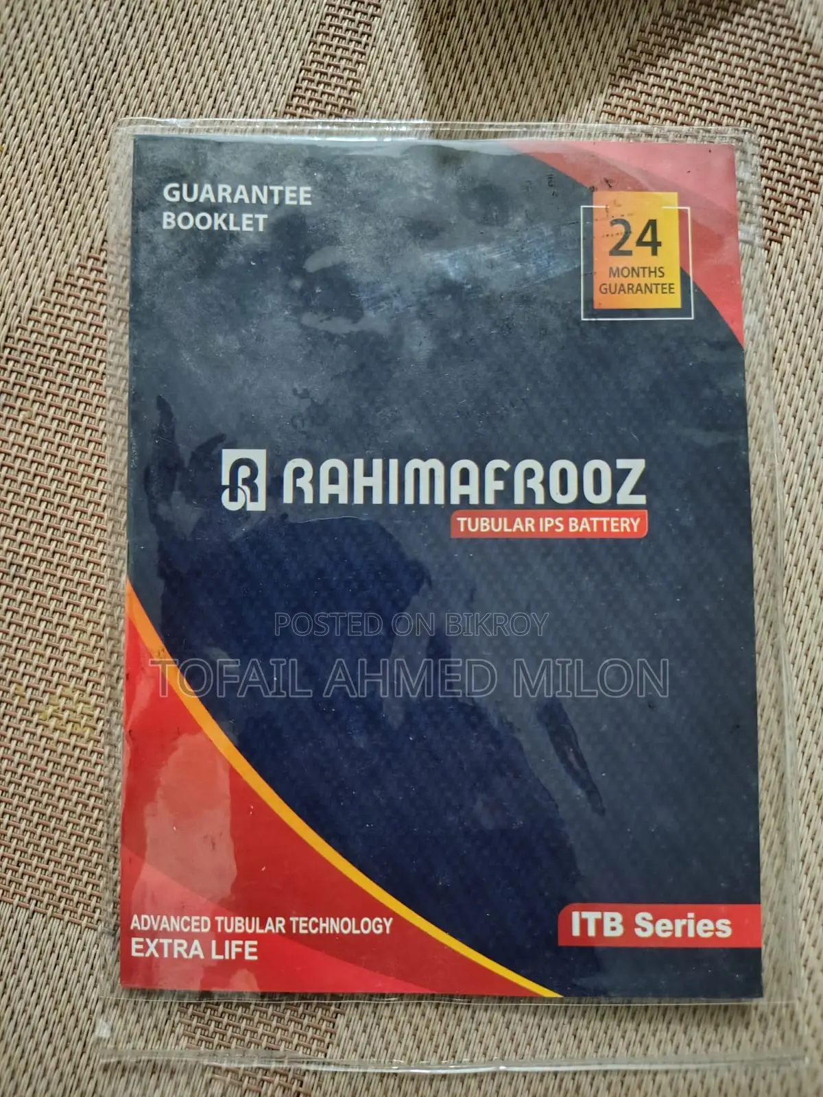 Luminous Optimus 3800+ With 3 Rahimafrooz 200ah 12v Tubular Batteries