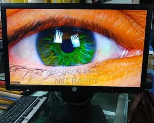 Fresh Condition LED Monitor 19 Inch White HP