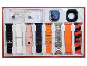 Y80 Ultra Smartwatch With 8 Straps